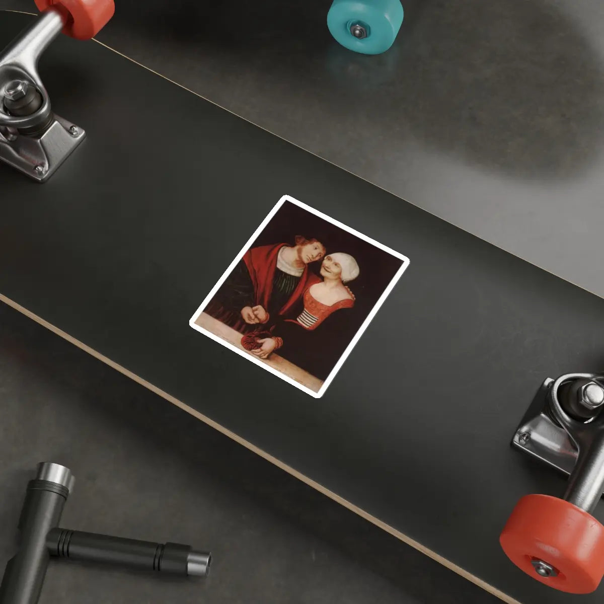 SKU:66532642610162982204 Sticker types:White Shape:Die-Cut Sizes:4" × 4"