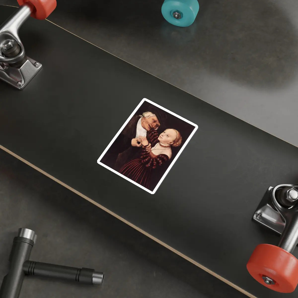 SKU:19640339107281295050 Sticker types:White Shape:Die-Cut Sizes:4" × 4"