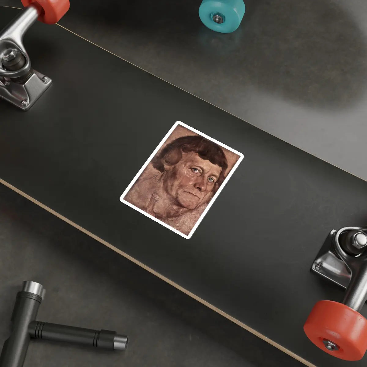 SKU:29718706646251590650 Sticker types:White Shape:Die-Cut Sizes:4" × 4"
