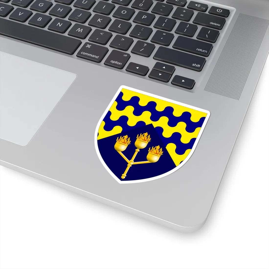 Cranfield University arms (United Kingdom) (Coat of Arms) STICKER Vinyl Kiss-Cut Decal - The Sticker Space