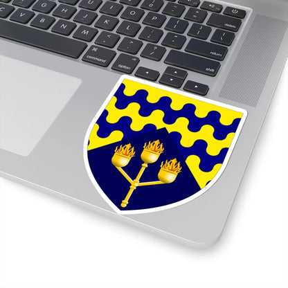 Cranfield University arms (United Kingdom) (Coat of Arms) STICKER Vinyl Kiss-Cut Decal - The Sticker Space