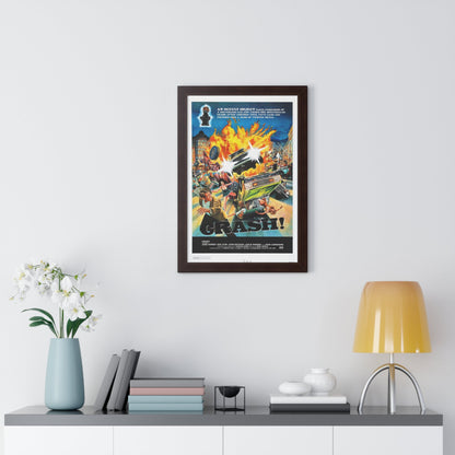 CRASH 1977 - Framed Movie Poster-The Sticker Space