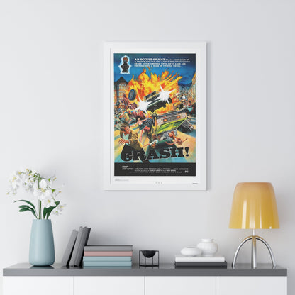 CRASH 1977 - Framed Movie Poster-The Sticker Space