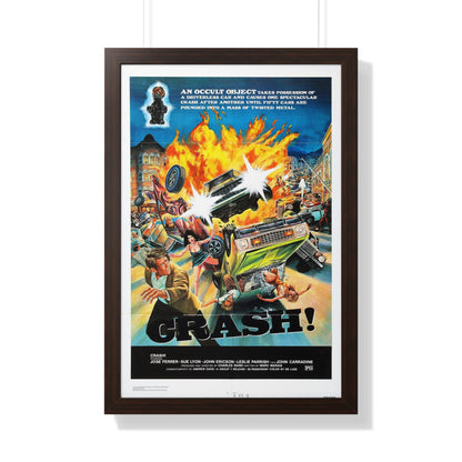 CRASH 1977 - Framed Movie Poster-20" x 30"-The Sticker Space