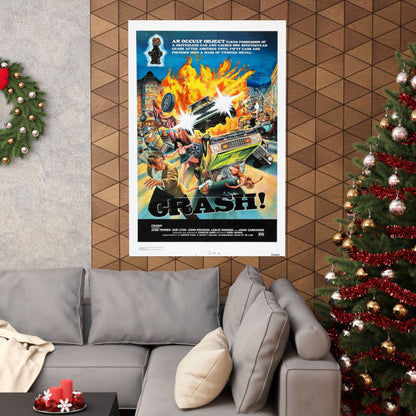 CRASH 1977 - Paper Movie Poster-The Sticker Space