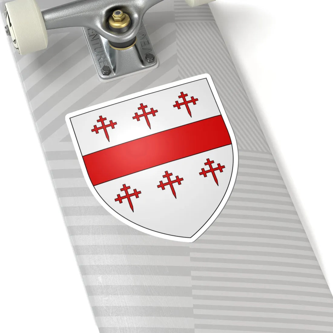 Craven arms (England) (Coat of Arms) STICKER Vinyl Kiss-Cut Decal - The Sticker Space