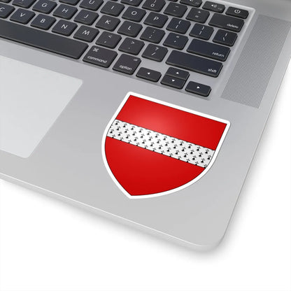 Crawford of Loudon arms (Scotland) (Coat of Arms) STICKER Vinyl Kiss-Cut Decal - The Sticker Space