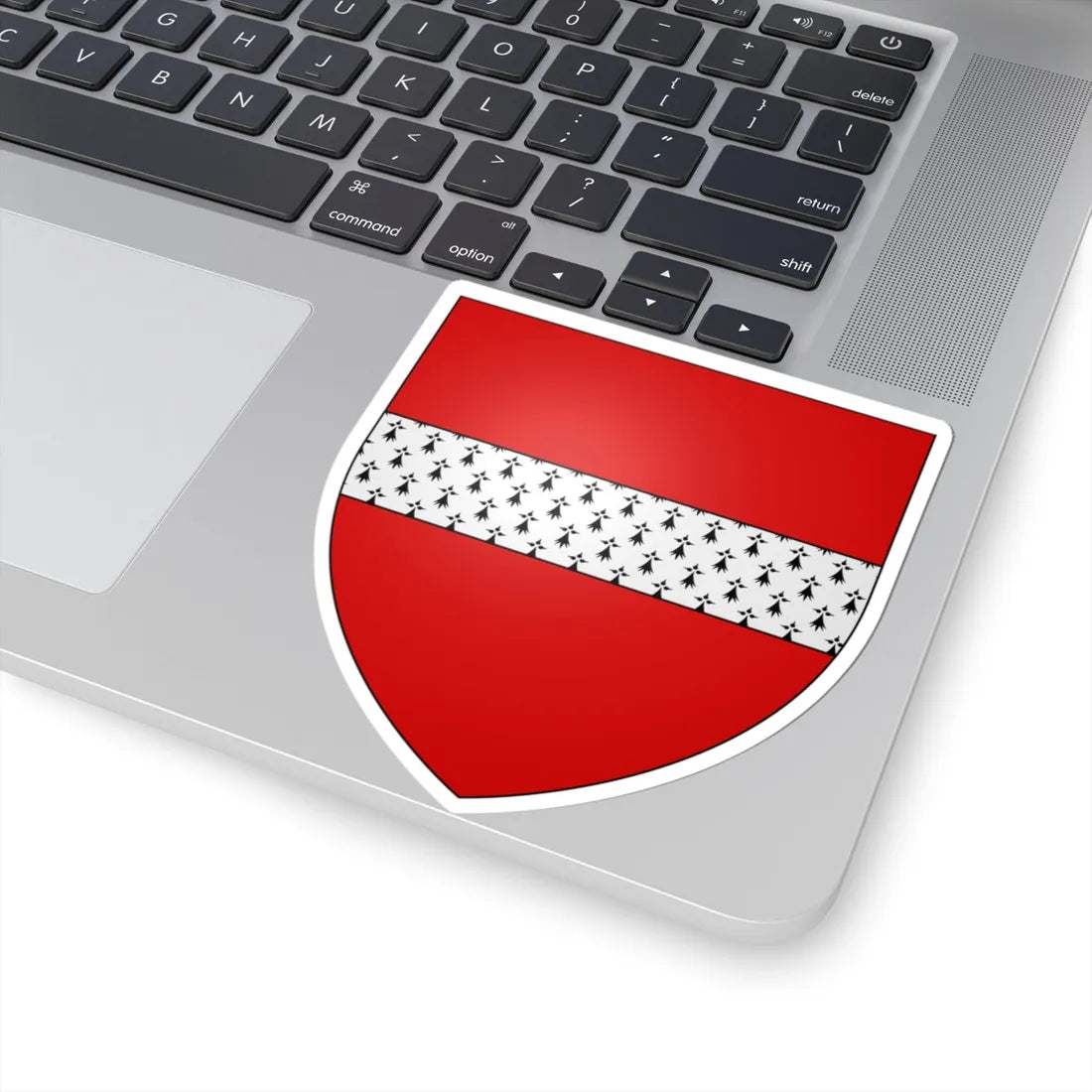 Crawford of Loudon arms (Scotland) (Coat of Arms) STICKER Vinyl Kiss-Cut Decal - The Sticker Space