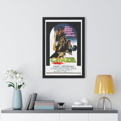 CRAZE 1974 - Framed Movie Poster-The Sticker Space