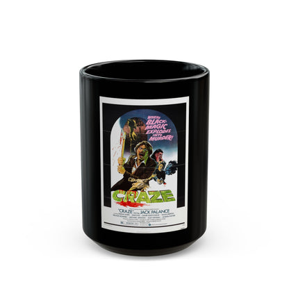 CRAZE 1974 Movie Poster - Black Coffee Mug-15oz-The Sticker Space