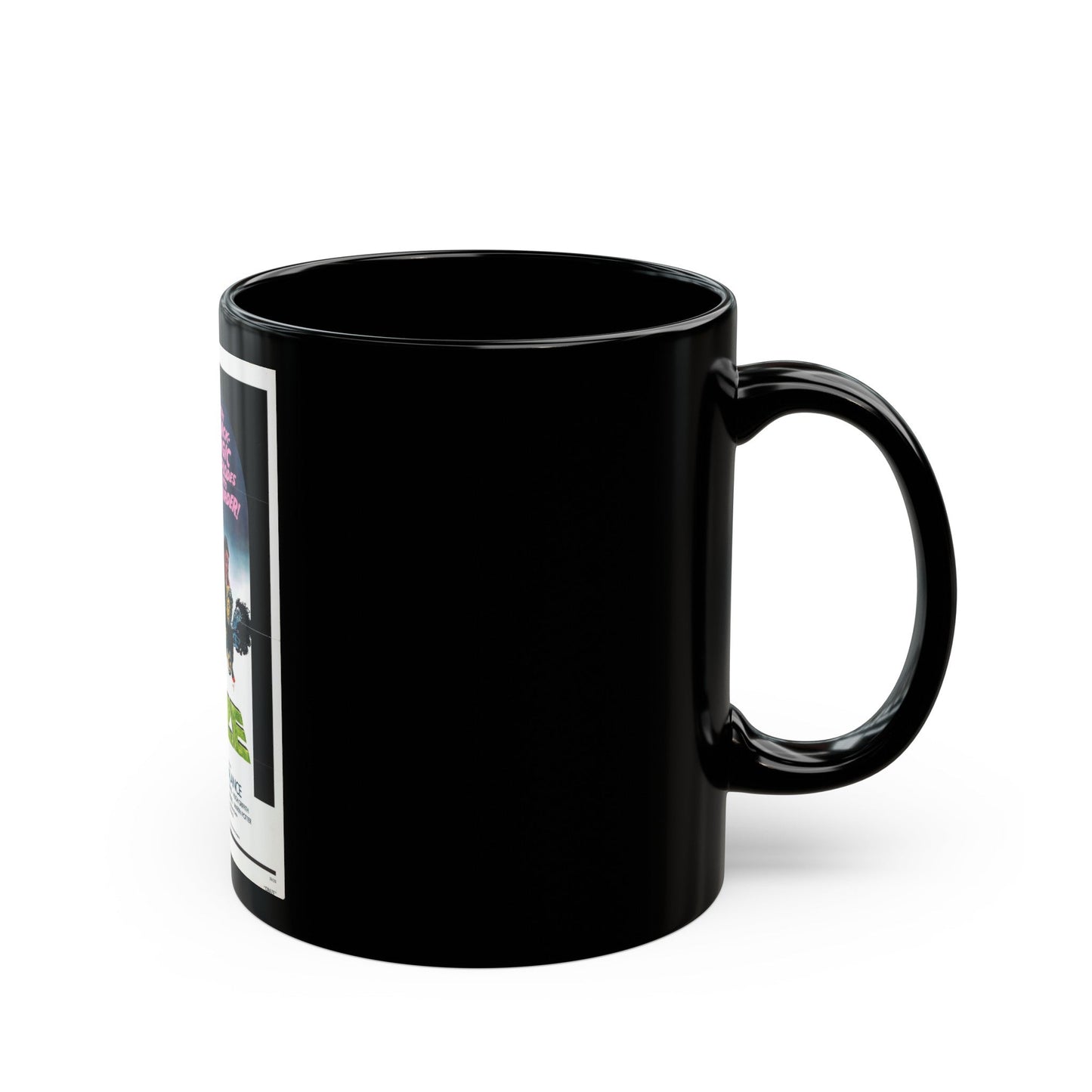 CRAZE 1974 Movie Poster - Black Coffee Mug-The Sticker Space