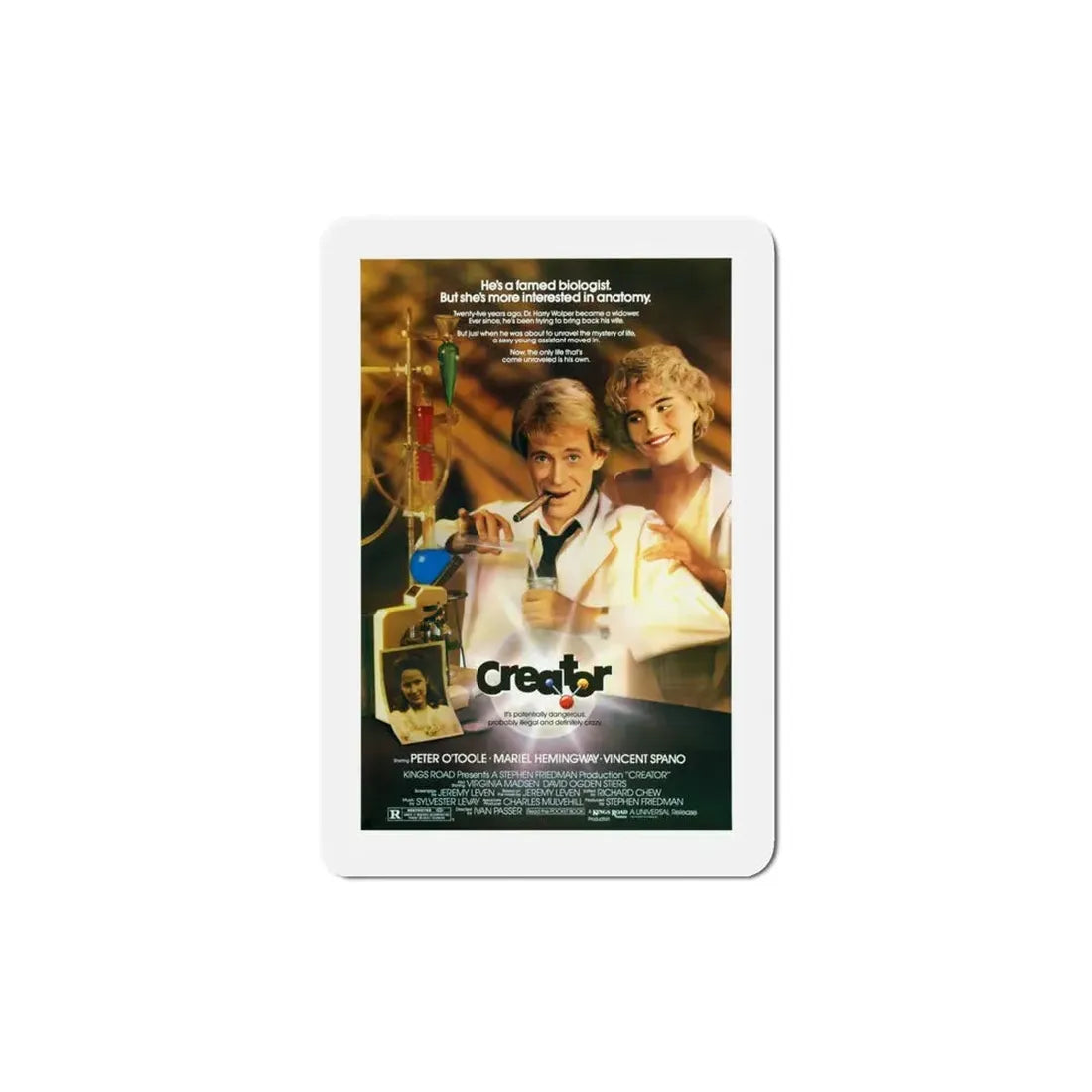 Creator 1985 Movie Poster Refrigerator Magnet 4 Inch - The Sticker Space