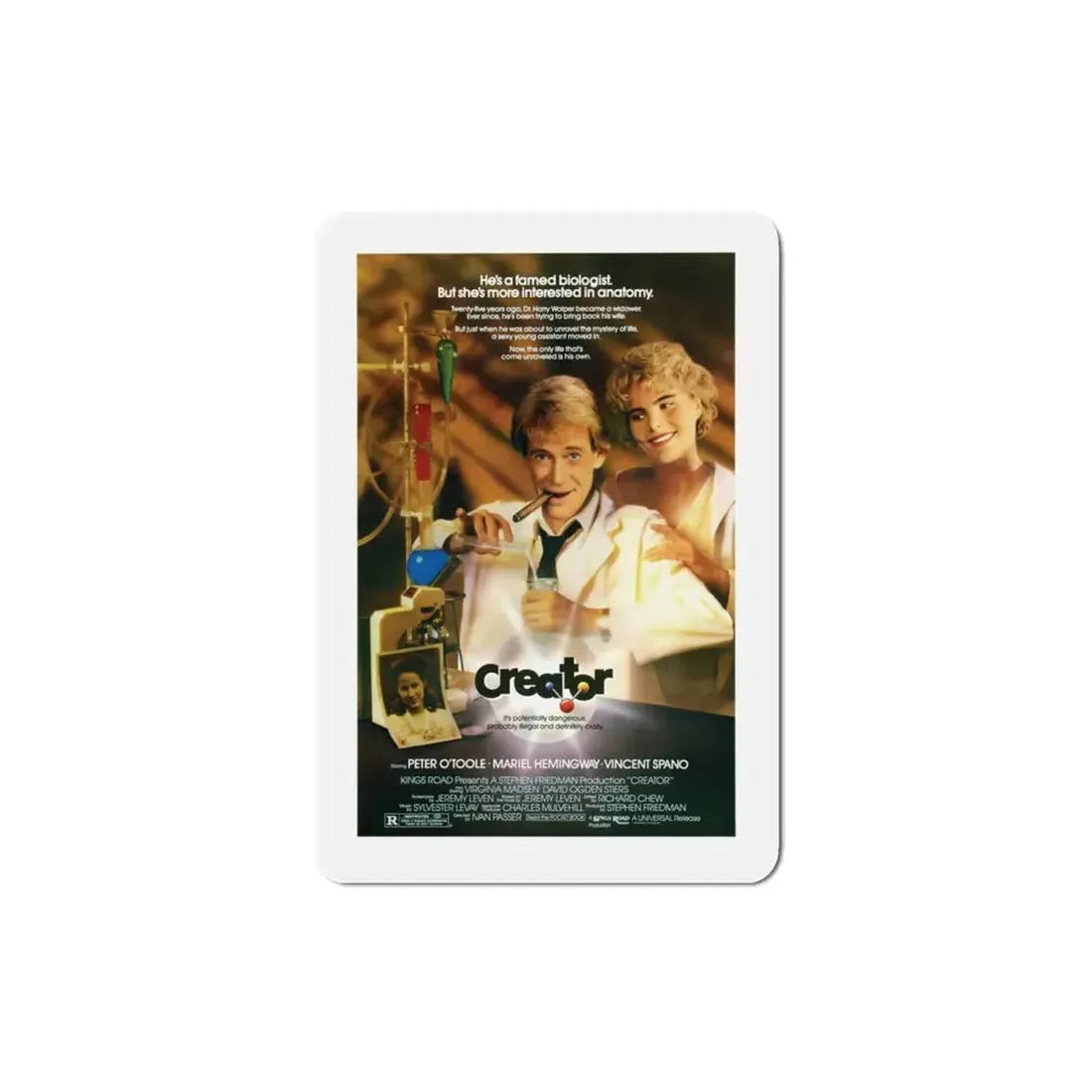 Creator 1985 Movie Poster Refrigerator Magnet - The Sticker Space
