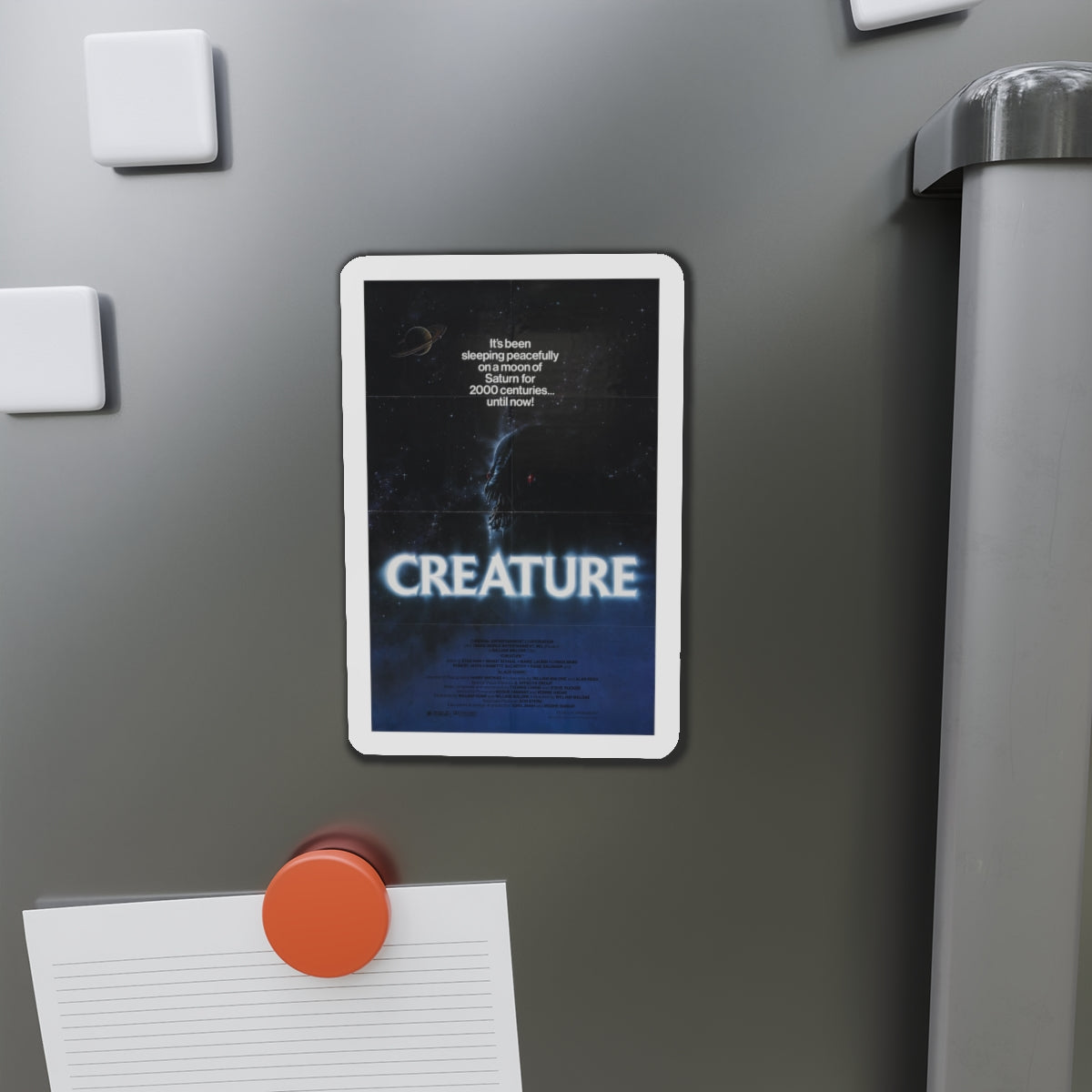 CREATURE 1985 Movie Poster - Die-Cut Magnet-The Sticker Space