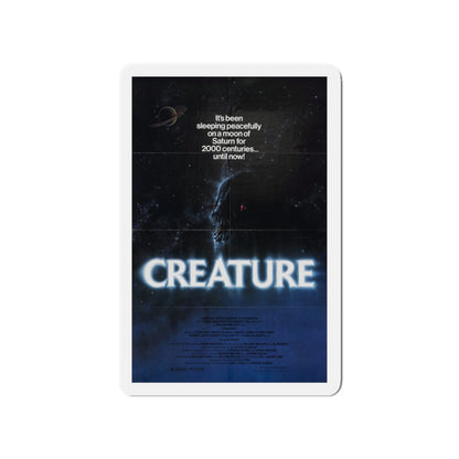 CREATURE 1985 Movie Poster - Die-Cut Magnet-4" x 4"-The Sticker Space