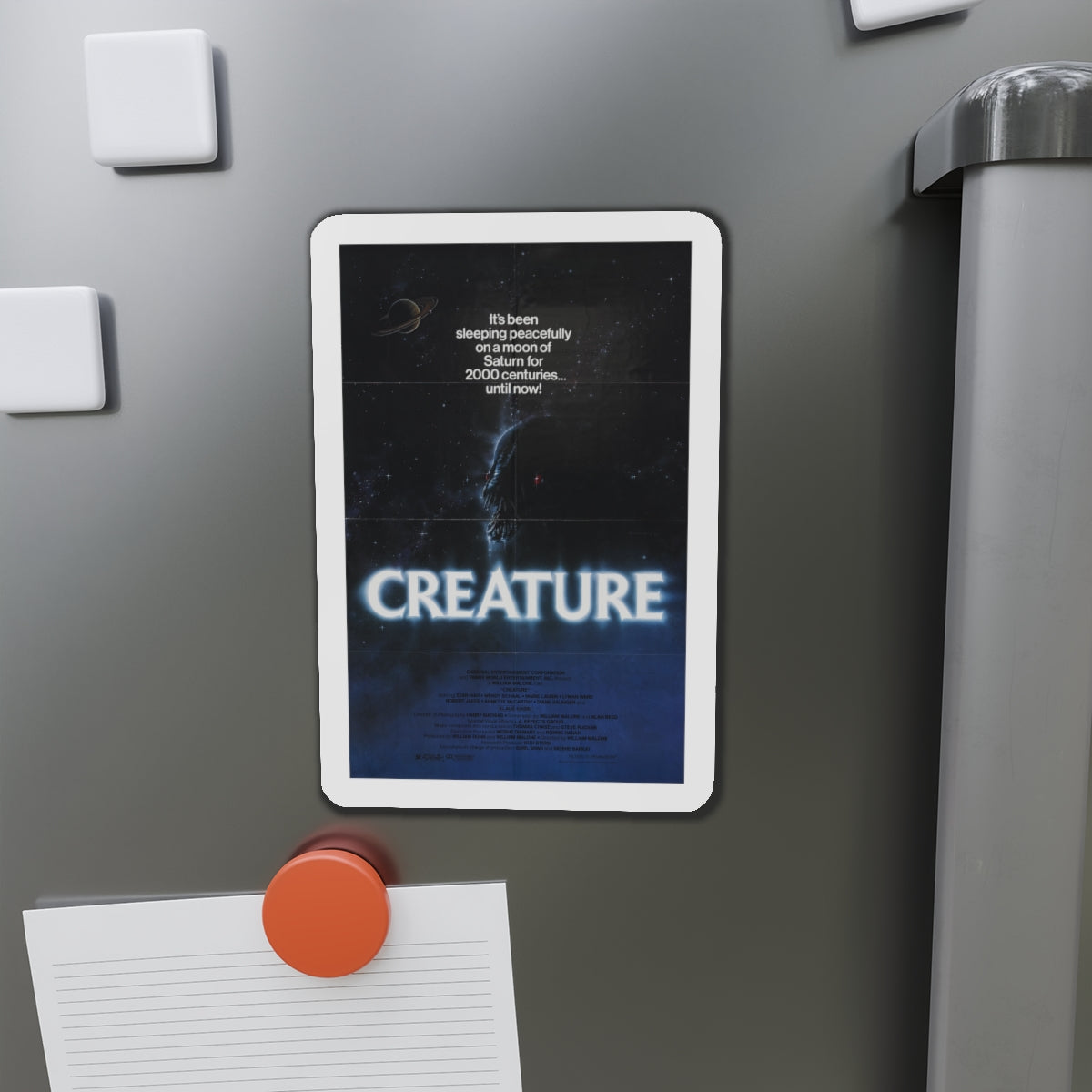 CREATURE 1985 Movie Poster - Die-Cut Magnet-The Sticker Space