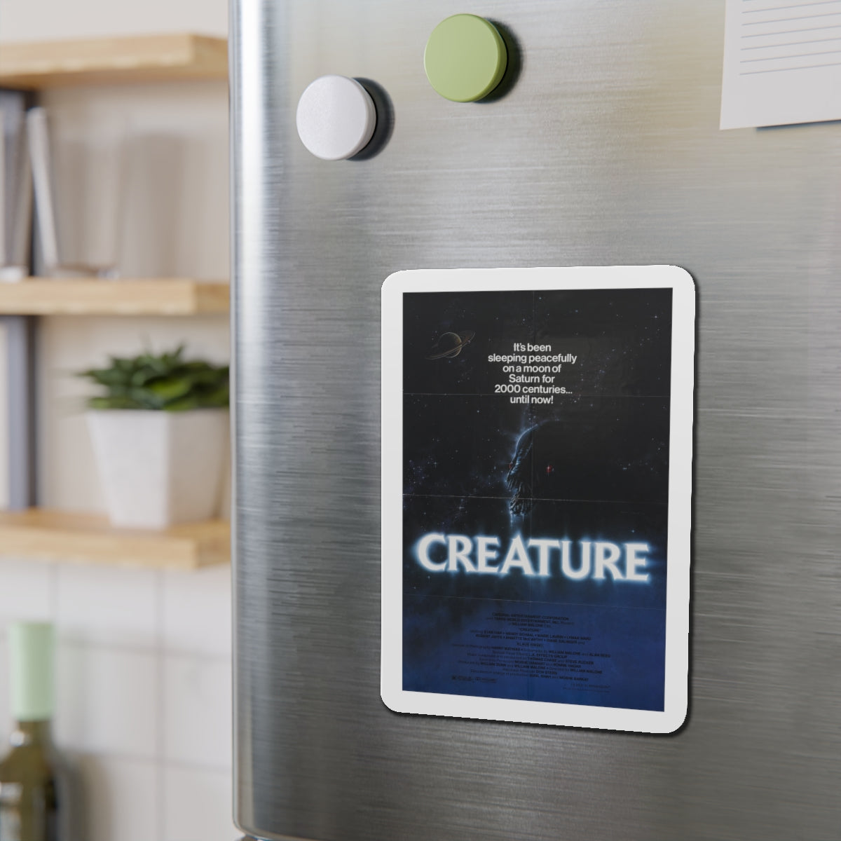 CREATURE 1985 Movie Poster - Die-Cut Magnet-The Sticker Space