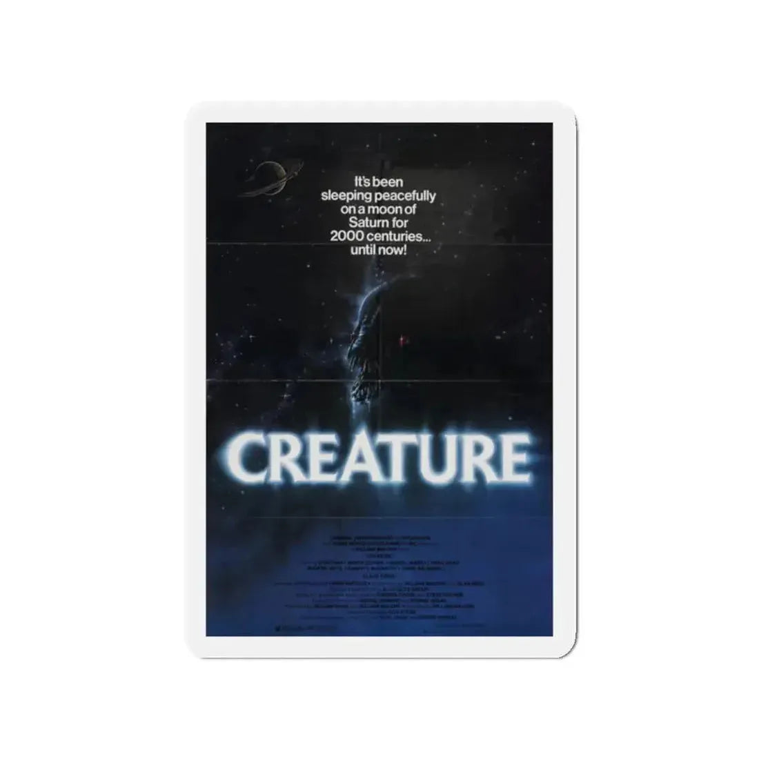 CREATURE 1985 Movie Poster - Refrigerator Magnet 2 Inch - The Sticker Space