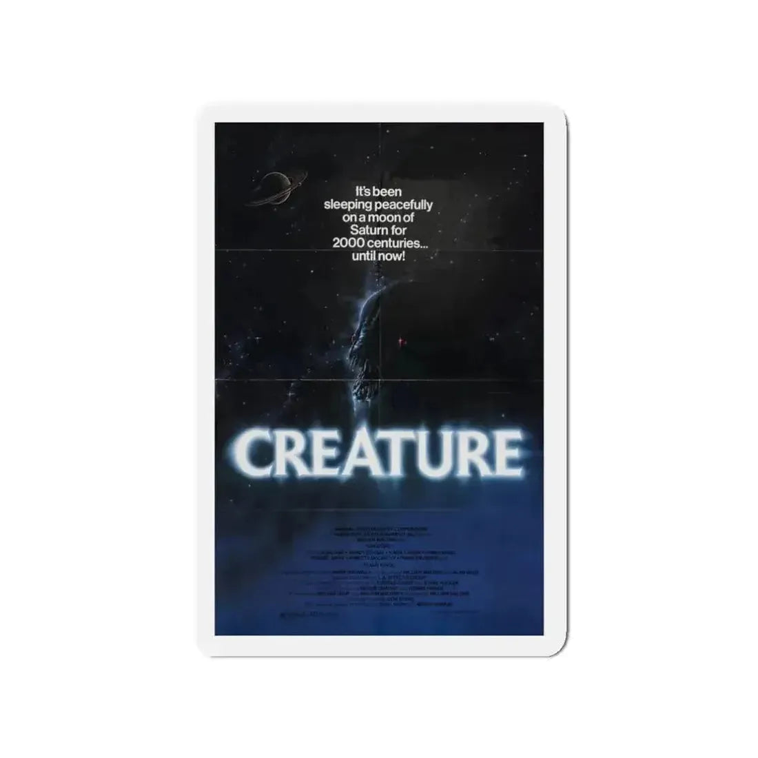 CREATURE 1985 Movie Poster - Refrigerator Magnet - The Sticker Space