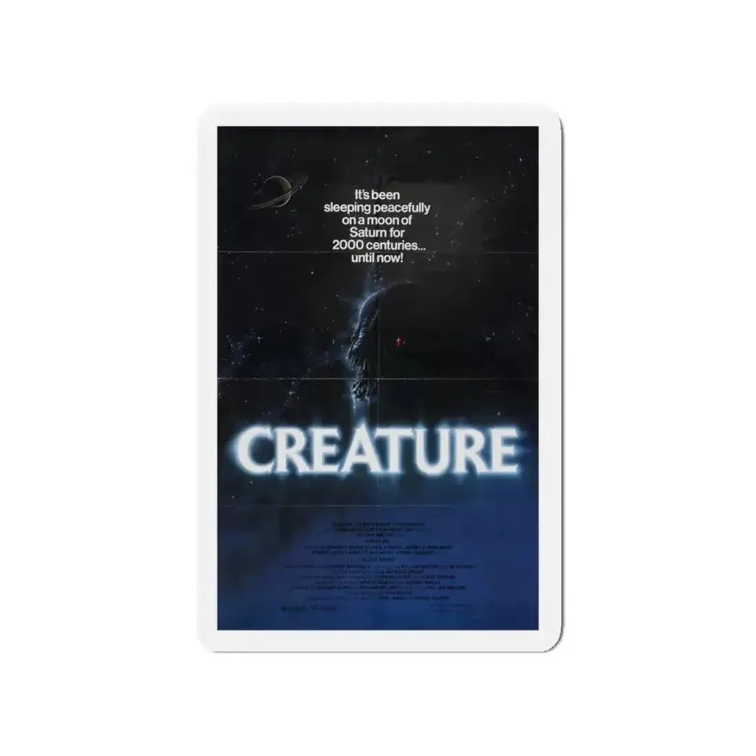 CREATURE 1985 Movie Poster - Refrigerator Magnet - The Sticker Space