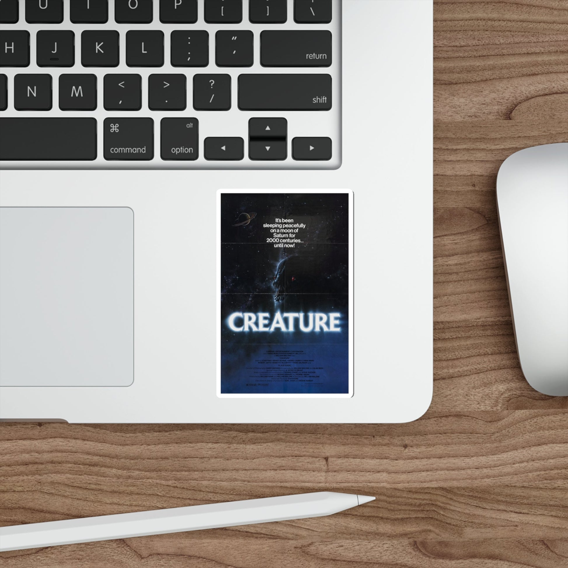 CREATURE 1985 Movie Poster STICKER Vinyl Die-Cut Decal-The Sticker Space