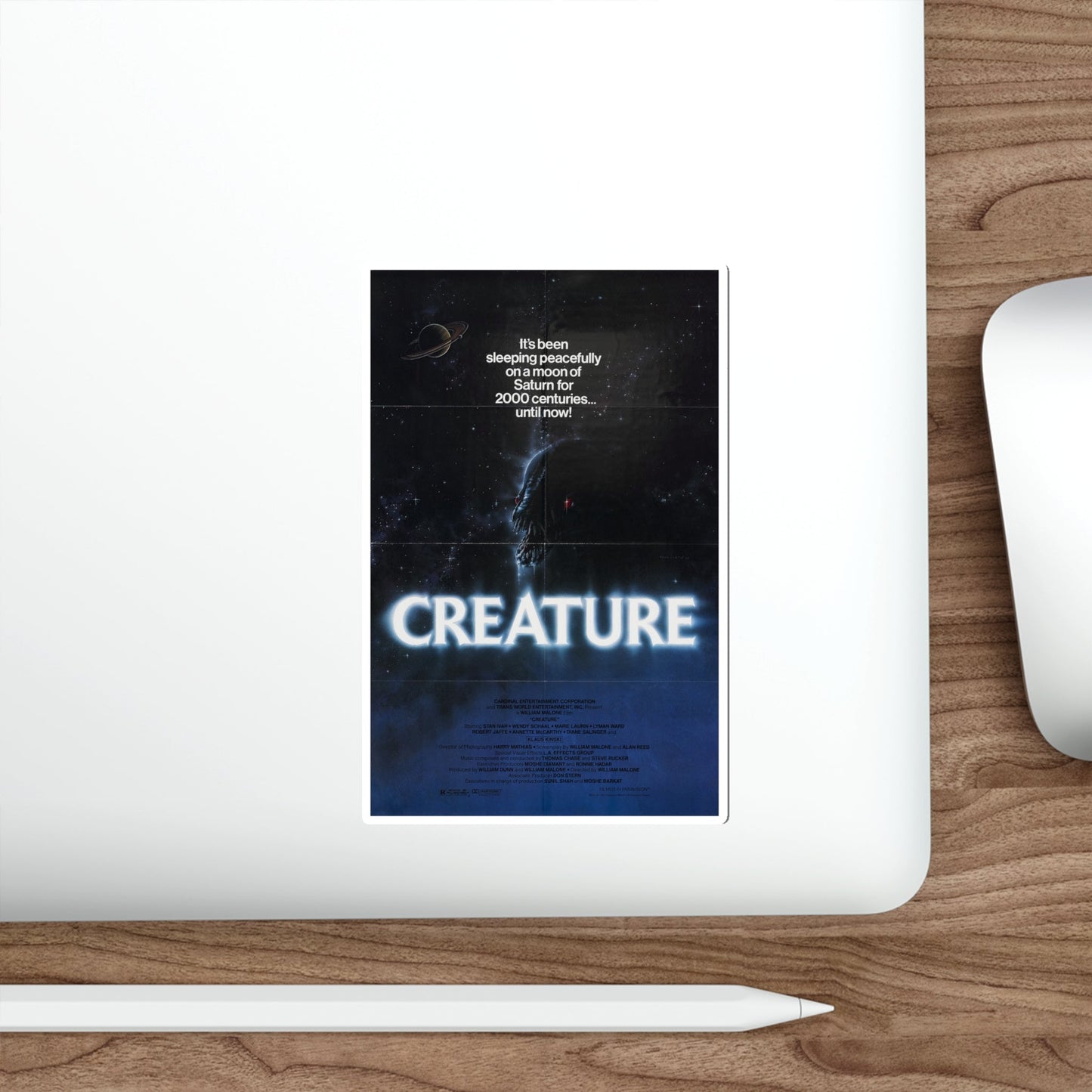 CREATURE 1985 Movie Poster STICKER Vinyl Die-Cut Decal-The Sticker Space