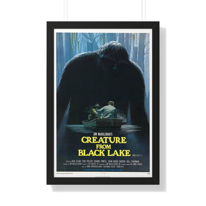 CREATURE FROM BLACK LAKE 1976 - Framed Movie Poster-20" x 30"-The Sticker Space