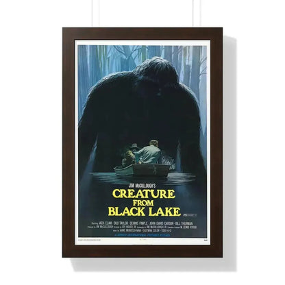CREATURE FROM BLACK LAKE 1976 - Framed Movie Poster - The Sticker Space