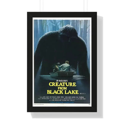 CREATURE FROM BLACK LAKE 1976 - Framed Movie Poster - The Sticker Space