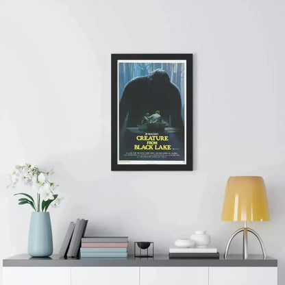 CREATURE FROM BLACK LAKE 1976 - Framed Movie Poster - The Sticker Space