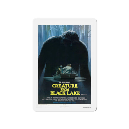 CREATURE FROM BLACK LAKE 1976 Movie Poster - Die-Cut Magnet-4" x 4"-The Sticker Space