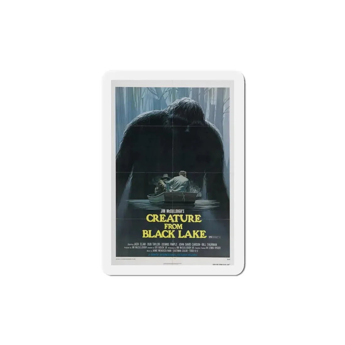 Creature from Black Lake 1976 Movie Poster Refrigerator Magnet - The Sticker Space