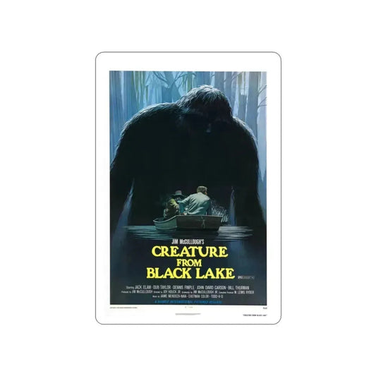 CREATURE FROM BLACK LAKE 1976 Movie Poster STICKER Vinyl Die-Cut Decal 2 Inch - The Sticker Space