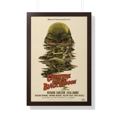 CREATURE FROM THE BLACK LAGOON (10) 1954 - Framed Movie Poster-20" x 30"-The Sticker Space