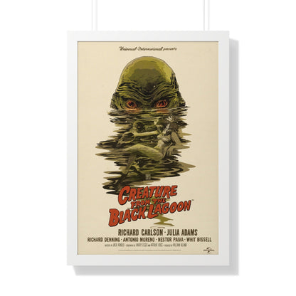 CREATURE FROM THE BLACK LAGOON (10) 1954 - Framed Movie Poster-20" x 30"-The Sticker Space