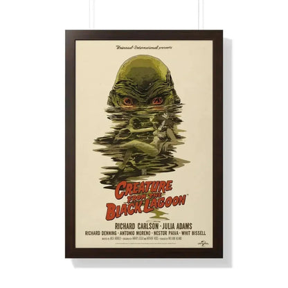 CREATURE FROM THE BLACK LAGOON (10) 1954 - Framed Movie Poster - The Sticker Space