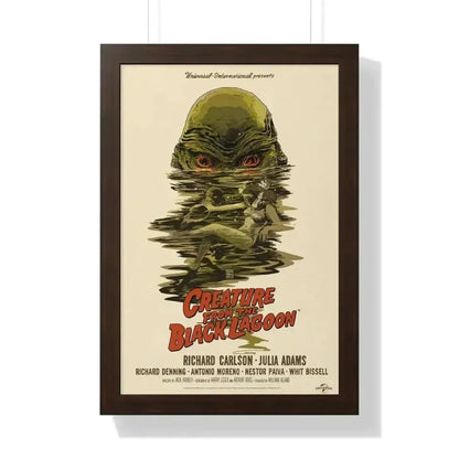 CREATURE FROM THE BLACK LAGOON (10) 1954 - Framed Movie Poster - The Sticker Space