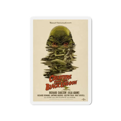 CREATURE FROM THE BLACK LAGOON (10) 1954 Movie Poster - Refrigerator Magnet 3 Inch - The Sticker Space