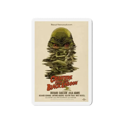 CREATURE FROM THE BLACK LAGOON (10) 1954 Movie Poster - Refrigerator Magnet - The Sticker Space