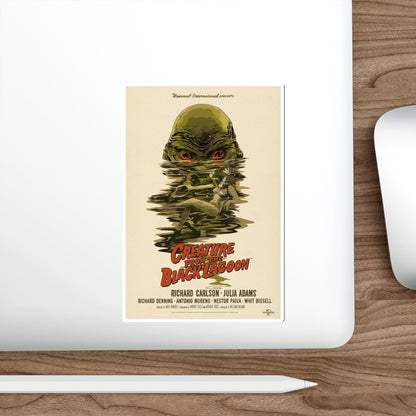 CREATURE FROM THE BLACK LAGOON (10) 1954 Movie Poster STICKER Vinyl Die-Cut Decal-The Sticker Space