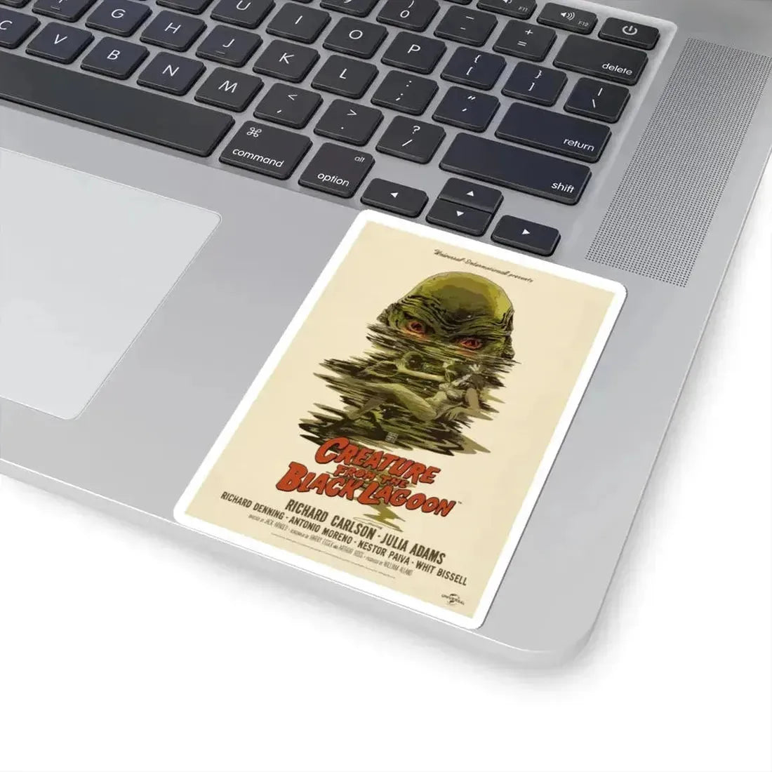 CREATURE FROM THE BLACK LAGOON (10) 1954 Movie Poster - STICKER Vinyl Kiss-Cut Decal - The Sticker Space