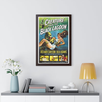 CREATURE FROM THE BLACK LAGOON 1954 - Framed Movie Poster-The Sticker Space