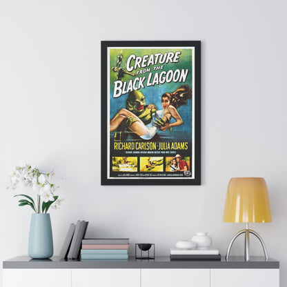 CREATURE FROM THE BLACK LAGOON 1954 - Framed Movie Poster-The Sticker Space