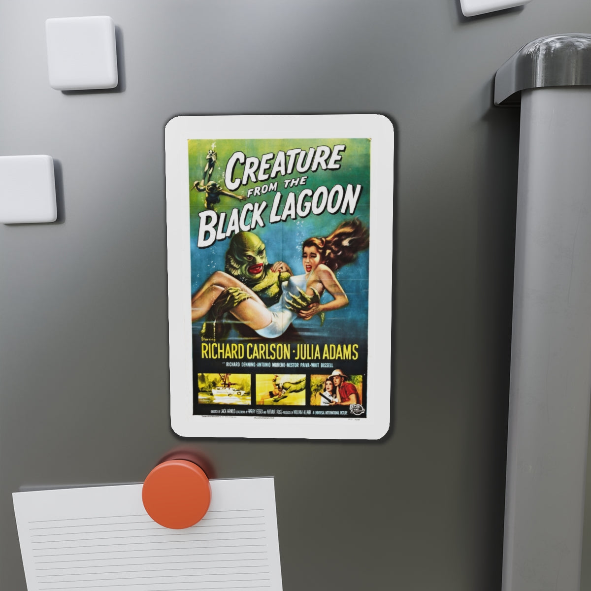 CREATURE FROM THE BLACK LAGOON 1954 Movie Poster - Die-Cut Magnet-The Sticker Space