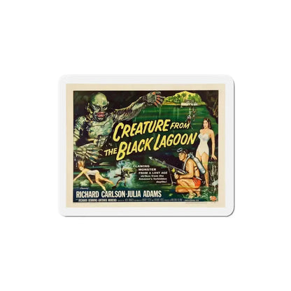 Creature from the Black Lagoon 1954 v2 Movie Poster Refrigerator Magnet 4 Inch - The Sticker Space