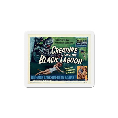 Creature from the Black Lagoon 1954 v3 Movie Poster Refrigerator Magnet - The Sticker Space