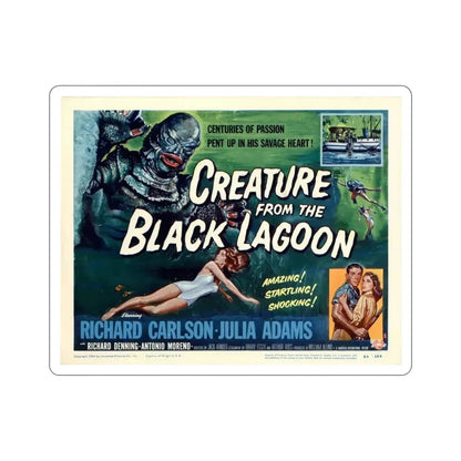 Creature from the Black Lagoon 1954 v3 Movie Poster STICKER Vinyl Die-Cut Decal 6 Inch - The Sticker Space