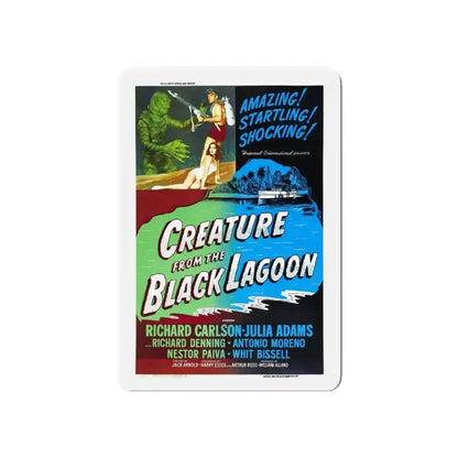 CREATURE FROM THE BLACK LAGOON (2) 1954 Movie Poster - Refrigerator Magnet - The Sticker Space