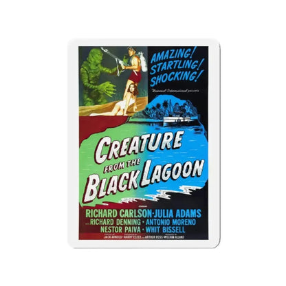 CREATURE FROM THE BLACK LAGOON (2) 1954 Movie Poster - Refrigerator Magnet - The Sticker Space
