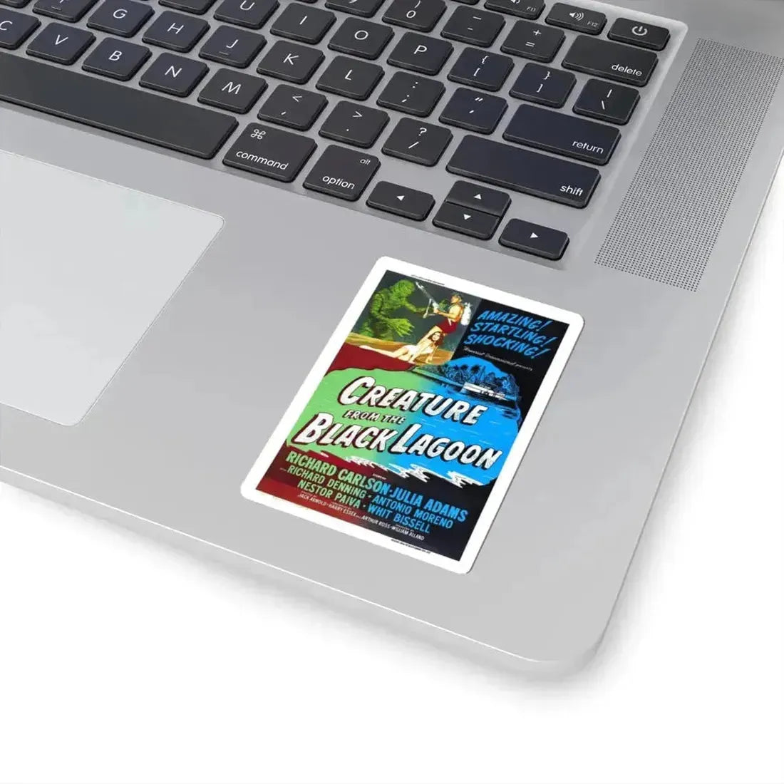CREATURE FROM THE BLACK LAGOON (2) 1954 Movie Poster - STICKER Vinyl Kiss-Cut Decal - The Sticker Space